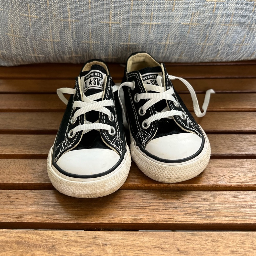 Converse Chuck Taylor All Star Lo Sneaker - Toddler - Black